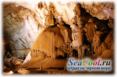 Мраморная пещера - Наросты и сталагмиты